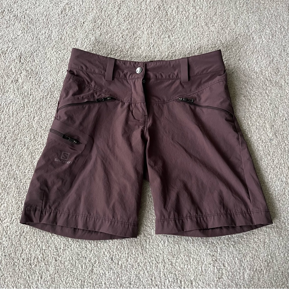 Salomon Wayfarer W‎ Plum Hiking Short